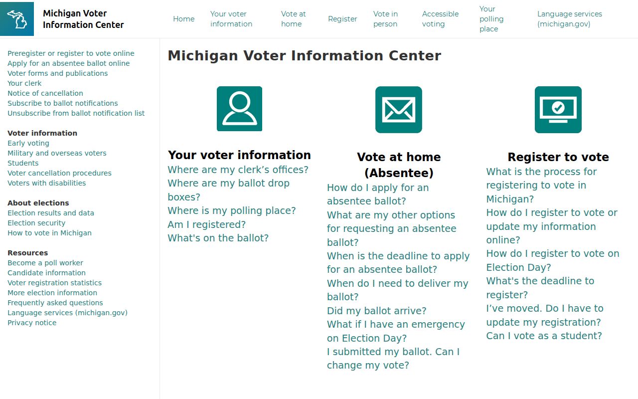 Battle Creek residents directory Michigan voter information search